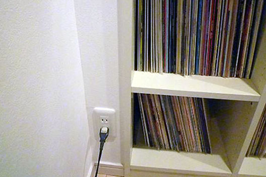 レコード収納棚